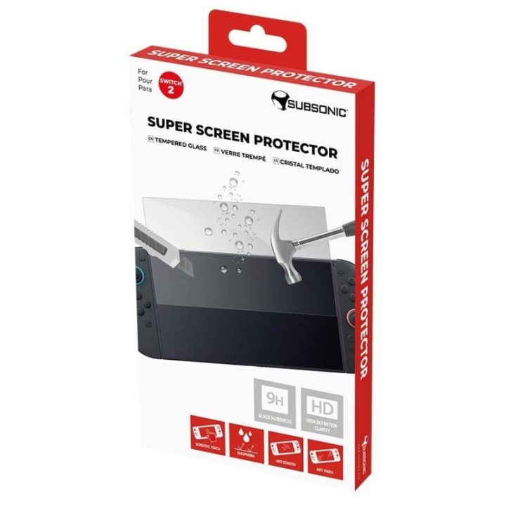 Apsauginis grūdintas stiklas Nintendo Switch 2 Subsonic, 9H