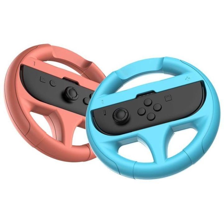 Žaidimų vairų komplektas Nintendo Switch ir Switch 2 Joy-Con valdikliams Subsonic Duo Racing Wheel, 2 vnt