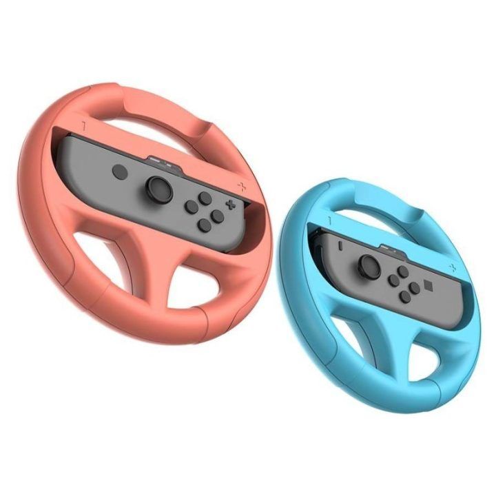 Žaidimų vairų komplektas Nintendo Switch ir Switch 2 Joy-Con valdikliams Subsonic Duo Racing Wheel, 2 vnt