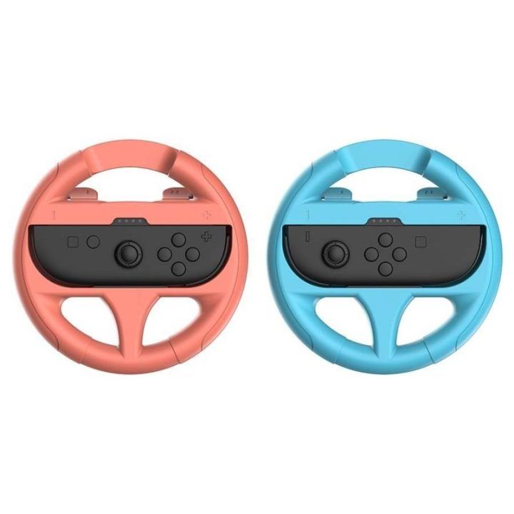 Žaidimų vairų komplektas Nintendo Switch ir Switch 2 Joy-Con valdikliams Subsonic Duo Racing Wheel, 2 vnt