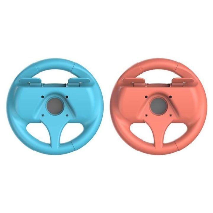Žaidimų vairų komplektas Nintendo Switch ir Switch 2 Joy-Con valdikliams Subsonic Duo Racing Wheel, 2 vnt