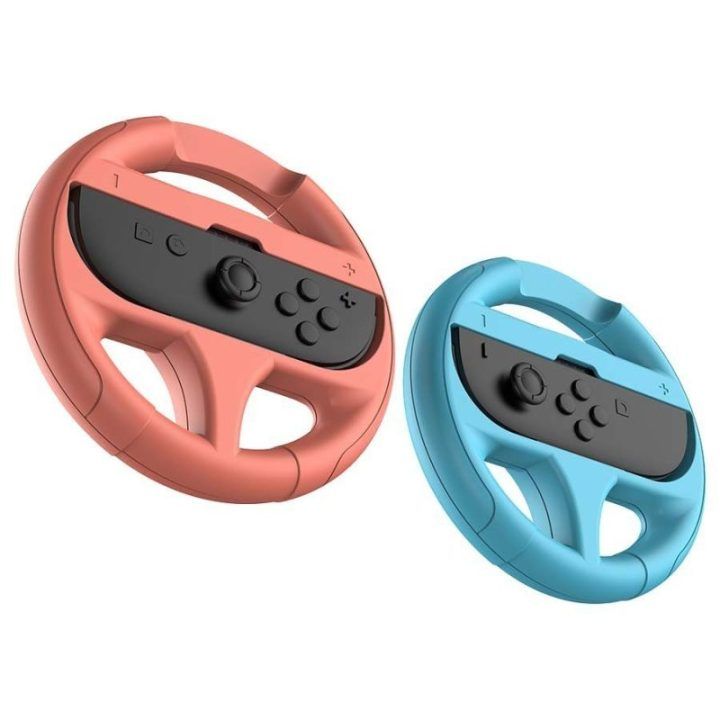Žaidimų vairų komplektas Nintendo Switch ir Switch 2 Joy-Con valdikliams Subsonic Duo Racing Wheel, 2 vnt
