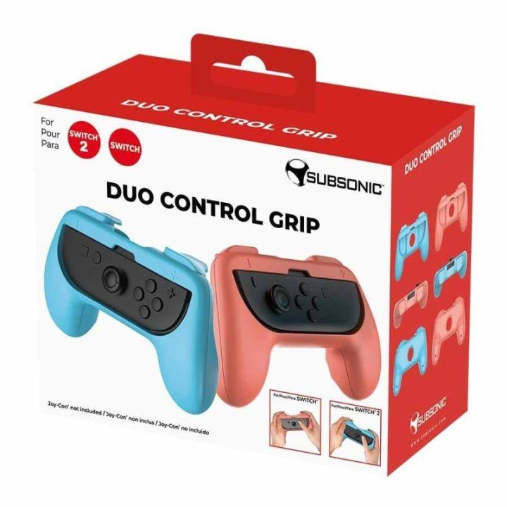 Žaidimų valdiklių rankenų komplektas Nintendo Switch 1/2 Subsonic Duo Control Grip