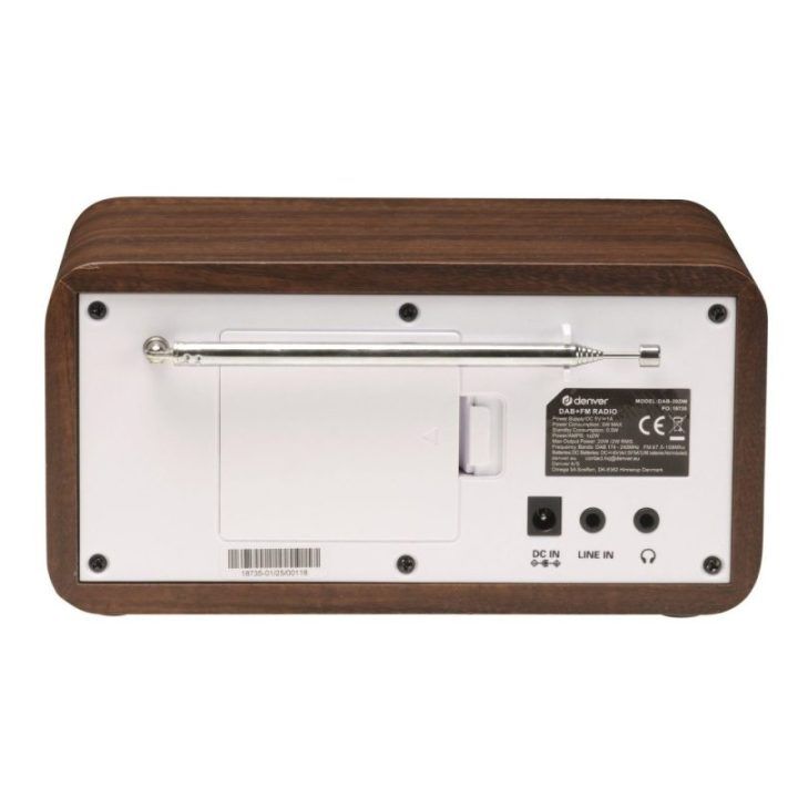 DAB+ ir FM radijas Denver DAB-30DW