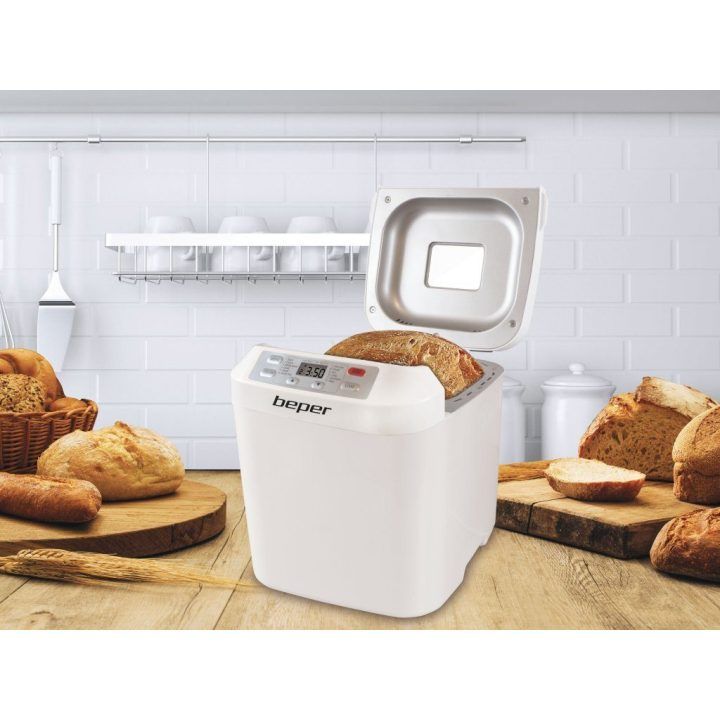 Duonkepė su 12 kepimo programų Beper BC.130, 900 g, 550 W