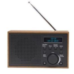 DAB+ skaitmeninis radijas su FM imtuvu Denver DAB-46DGR, 2 W, tamsiai pilkas