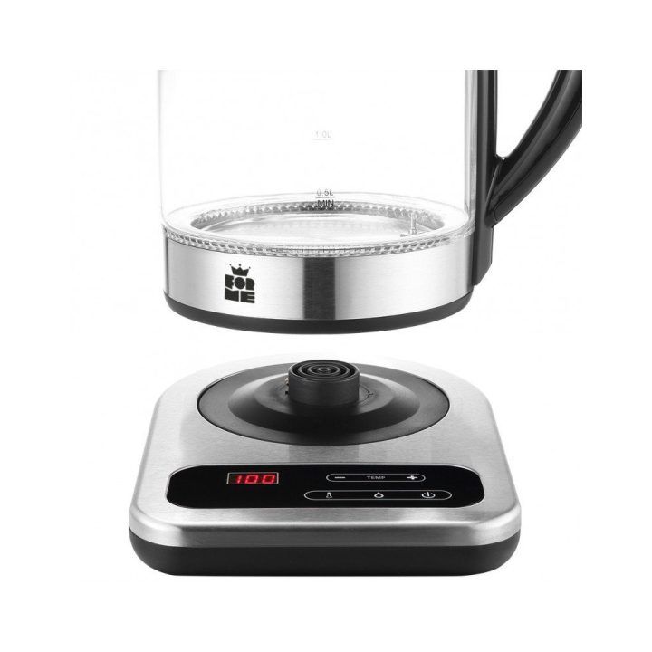Elektrinis virdulys su temperatūros pasirinkimu FORME FKG-1017, 1,7 l