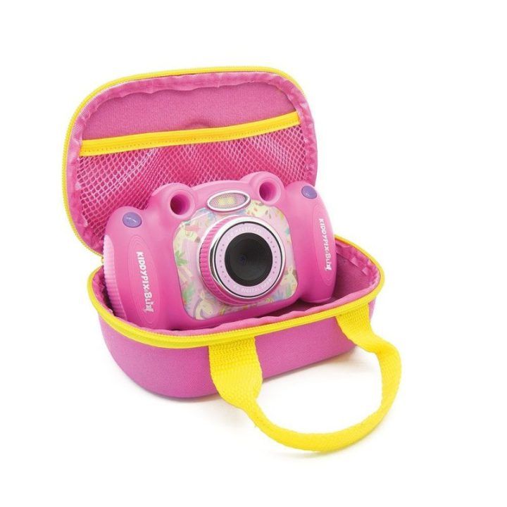 Vaikiškas skaitmeninis fotoaparatas Easypix KiddyPix Blizz, rožinis