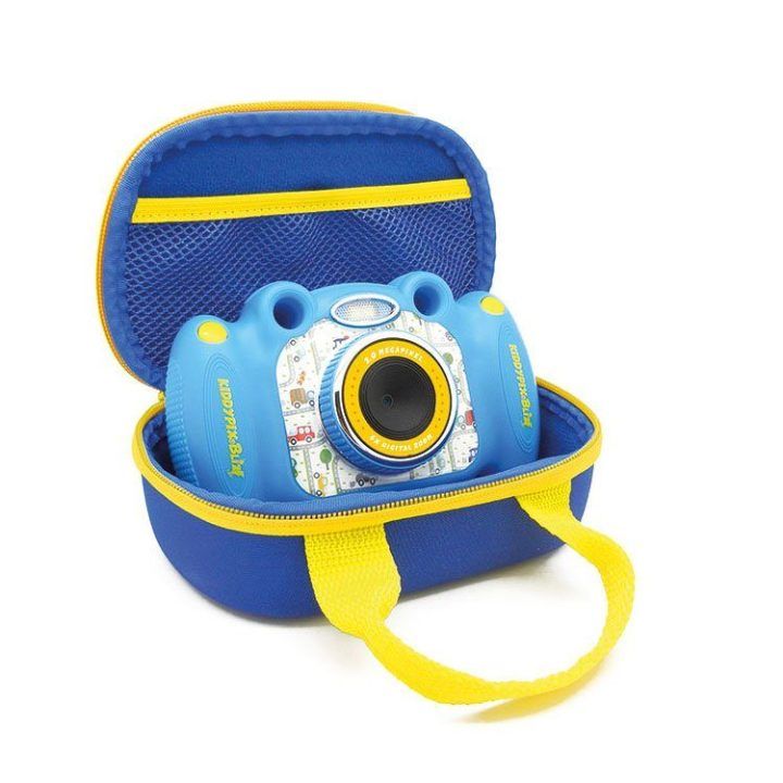 Vaikiškas fotoaparatas su dviem kameromis Easypix KiddyPix Blizz, mėlynas