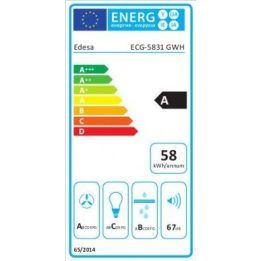 Įmontuojamas gartraukis Edesa ECG-5831 GWH, 820 m³/h