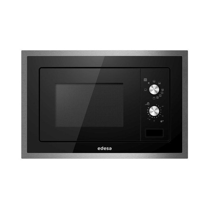 Įmontuojama mikrobangų krosnelė su kepsninės funkcija Edesa EMW-2010-IG XBK, 20 l, juoda