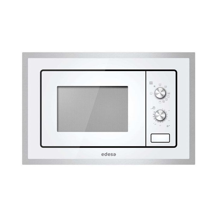 Įmontuojama mikrobangų krosnelė su griliu Edesa EMW-2010-IG XWH, 20 l, balta