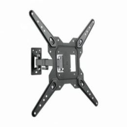 Televizoriaus sieninis laikiklis Sbox LCD-441, 23–55 colių, 30 kg, juodas