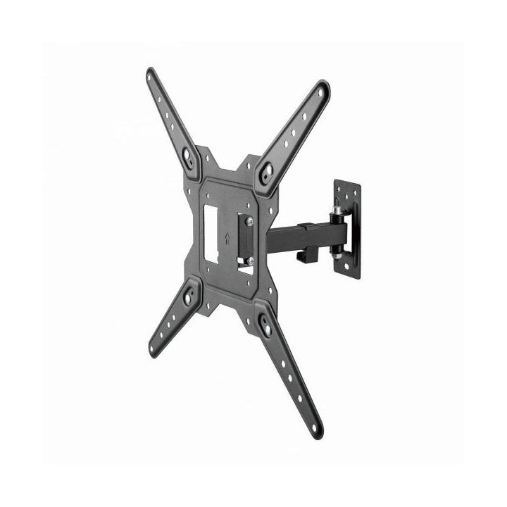 Televizoriaus sieninis laikiklis Sbox LCD-441, 23–55 colių, 30 kg, juodas