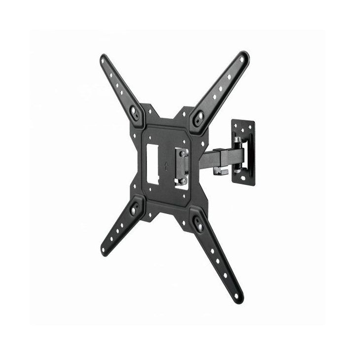 Televizoriaus sieninis laikiklis Sbox LCD-441, 23–55 colių, 30 kg, juodas