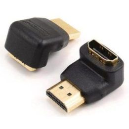 HDMI adapteris su 90° kampu Sbox AD.HDMI-F/M-90/R