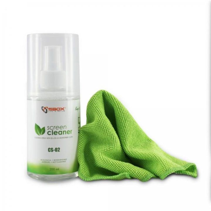 Ekranų valiklis Sbox CS-02, 200 ml