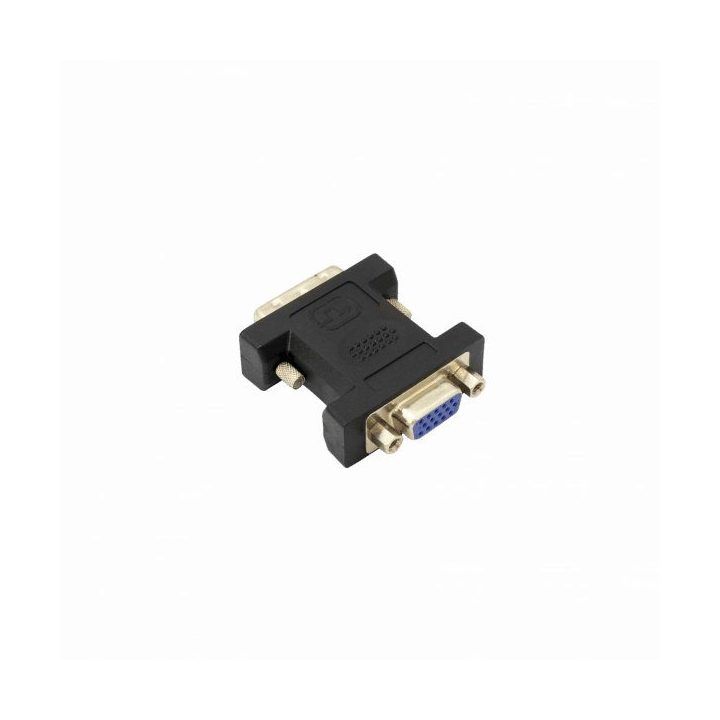 DVI–VGA adapteris su DVI kištuku ir VGA lizdu Sbox AD.DVI-VGA, juodas