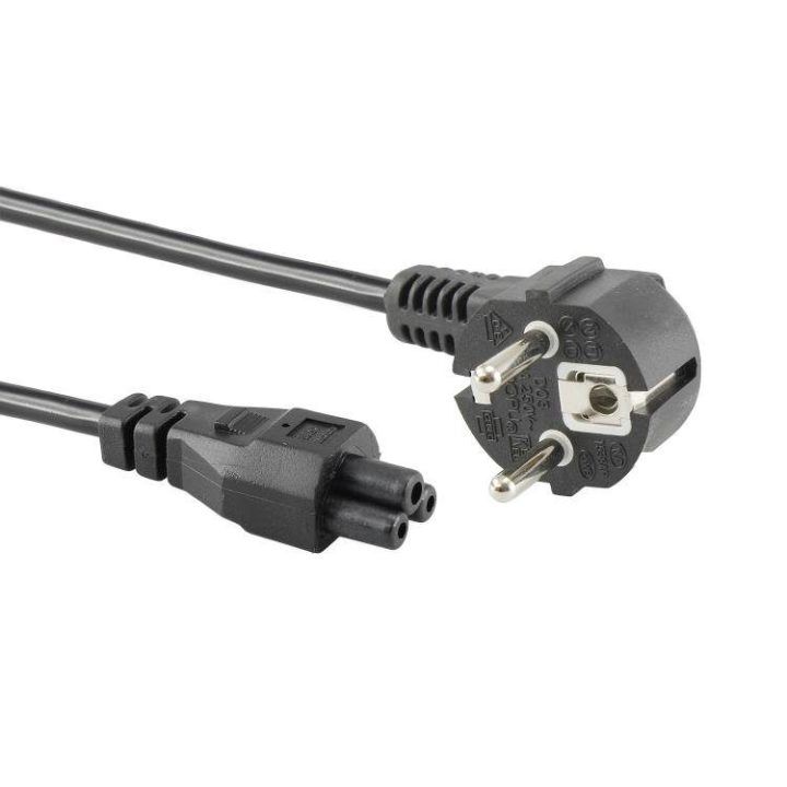Maitinimo kabelis su Euro tipo ir IEC C5 jungtimis Sbox, 2 m, juodas