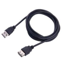 USB-A–USB-A ilgintuvas Sbox, 2 m, juodas