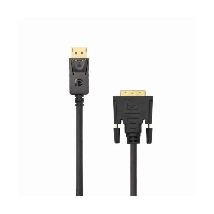 DisplayPort–DVI kabelis Sbox DP-DVI, 2 m, juodas