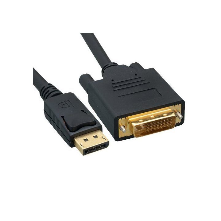 DisplayPort–DVI kabelis Sbox DP-DVI, 2 m, juodas