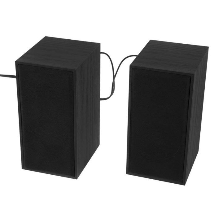 Kompiuterio kolonėlės 2.0 su USB ir garso jungtimi Tellur Basic, 6 W, juodos