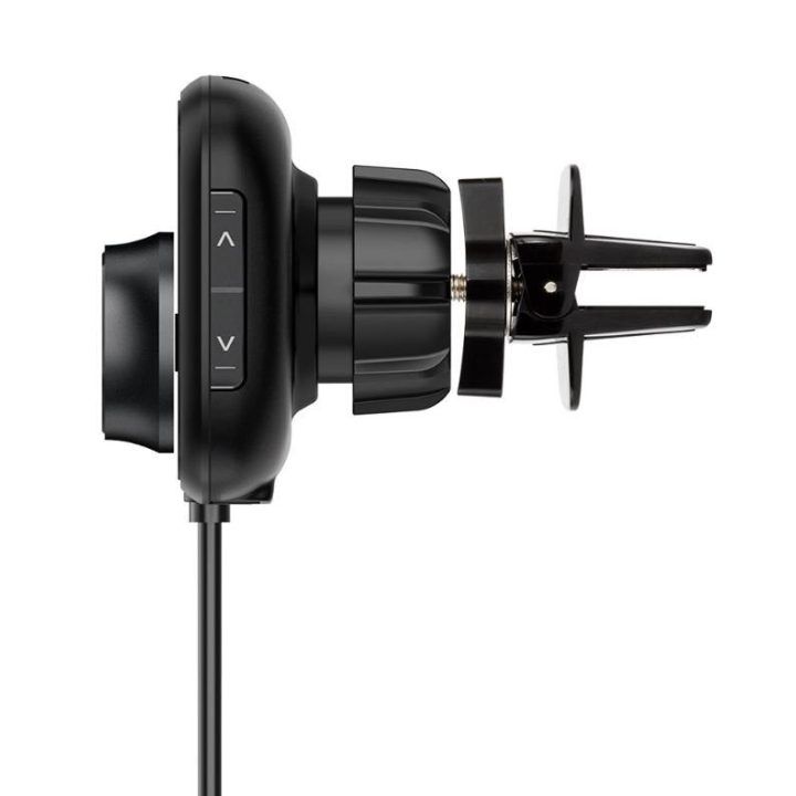 Automobilinis FM siųstuvas su magnetiniu telefono laikikliu Tellur FMT-B6, juodas