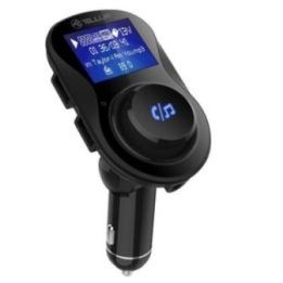 Automobilinis FM siųstuvas su Bluetooth, USB, microSD ir AUX Tellur FMT-B3, juodas
