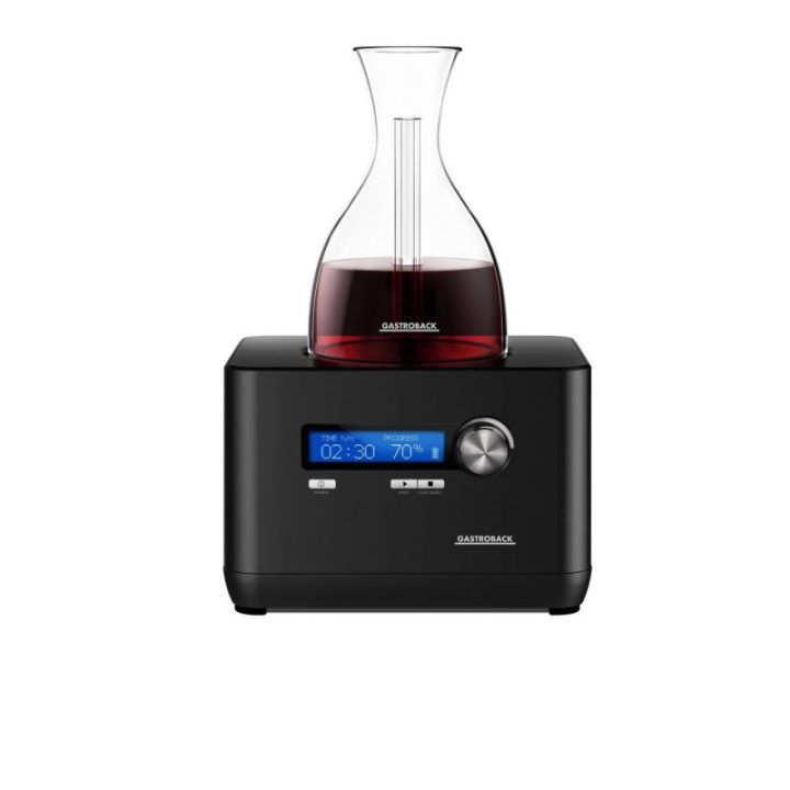 Vyno aeratorius Gastroback Home Sommelier, 0,75 l, juodas