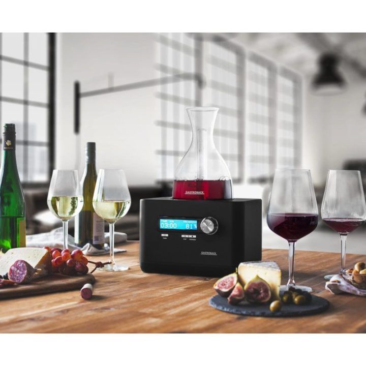 Vyno aeratorius Gastroback Home Sommelier, 0,75 l, juodas