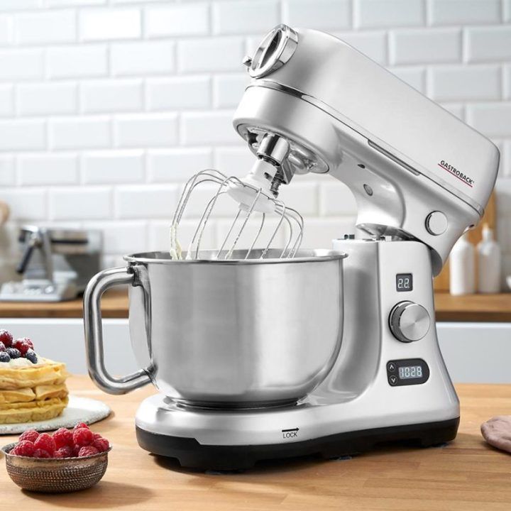 Virtuvinis kombainas su mėsmale Gastroback Design Advanced Digital, 600 W, 5 l, nerūdijančiojo plieno spalvos