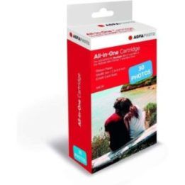 Foto spausdintuvo kasetė Agfa, 30 nuotraukų, 5,3 × 8,6 cm