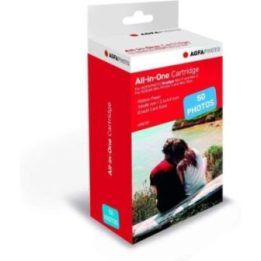 Foto spausdintuvo kasetė Agfa, 50 nuotraukų, 5,3 × 8,6 cm