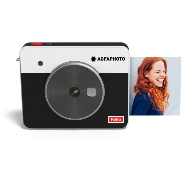 Momentinis fotoaparatas Agfa Square Shot 3/3, juodas