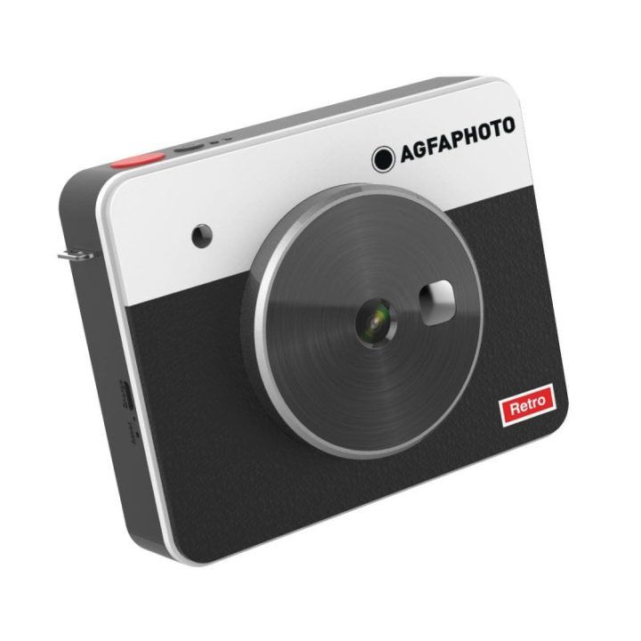 Momentinis fotoaparatas Agfa Square Shot 3/3, juodas