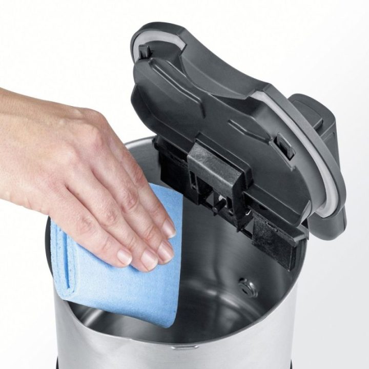 Nerūdijančio plieno elektrinis virdulys Severin WK 3409, 1,7 l, 2 200 W, juodas