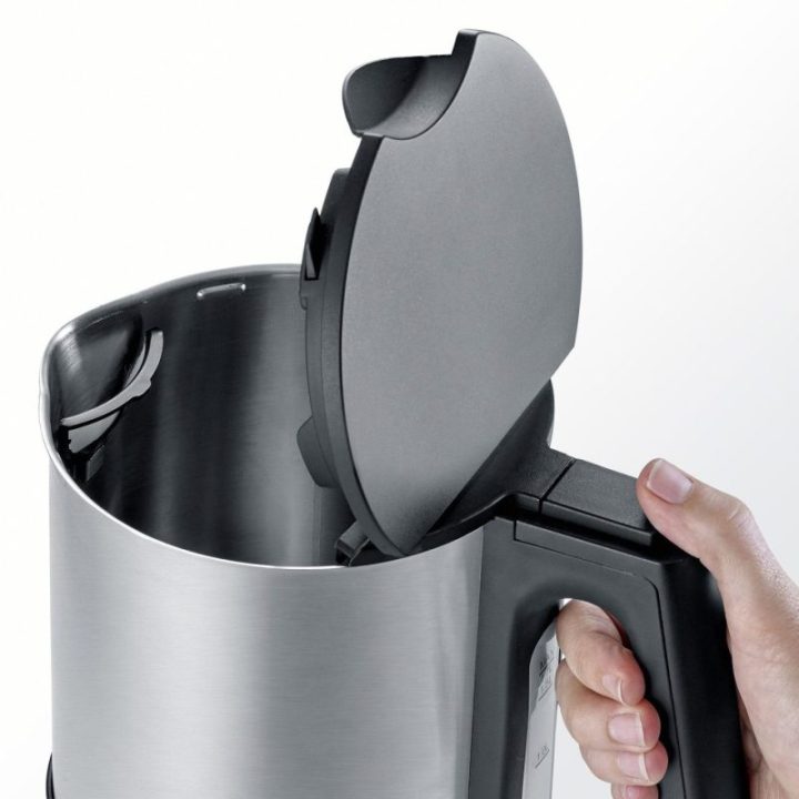 Nerūdijančio plieno elektrinis virdulys Severin WK 3409, 1,7 l, 2 200 W, juodas