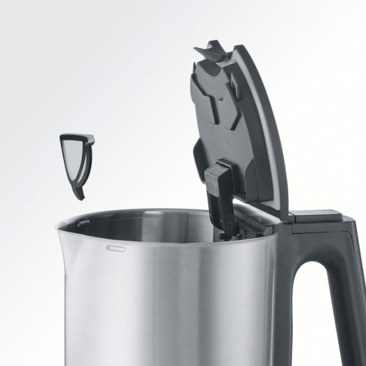 Nerūdijančio plieno elektrinis virdulys Severin WK 3409, 1,7 l, 2 200 W, juodas