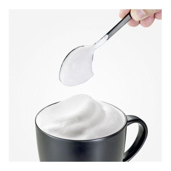 Automatinis pieno putų plaktuvas Severin SM 3584, 200 ml, juodas ir nerūdijančiojo plieno