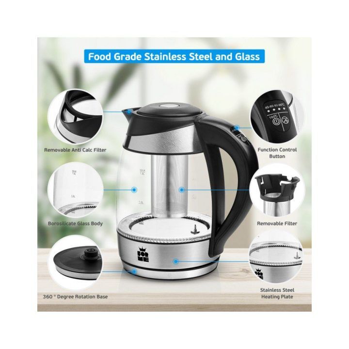 Elektrinis virdulys su arbatos filtru ForMe FKG-428, 1,8 l, 1850–2200 W