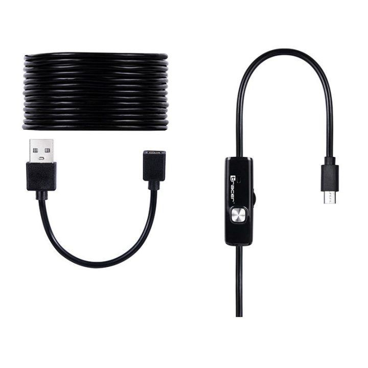 USB endoskopinė kamera su standžiu kabeliu Tracer HardWire, 5 m, 7 mm