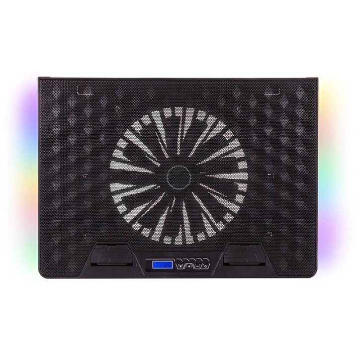 Nešiojamojo kompiuterio aušinimo stovas su RGB apšvietimu Tracer Wing, iki 17,3 colio