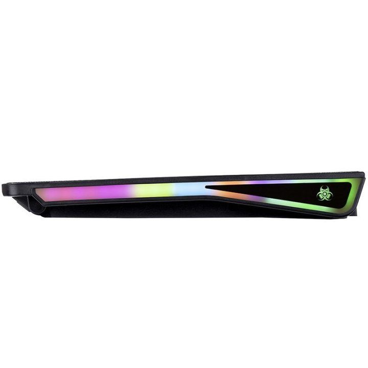 Nešiojamojo kompiuterio aušinimo stovas su RGB apšvietimu Tracer Wing, iki 17,3 colio