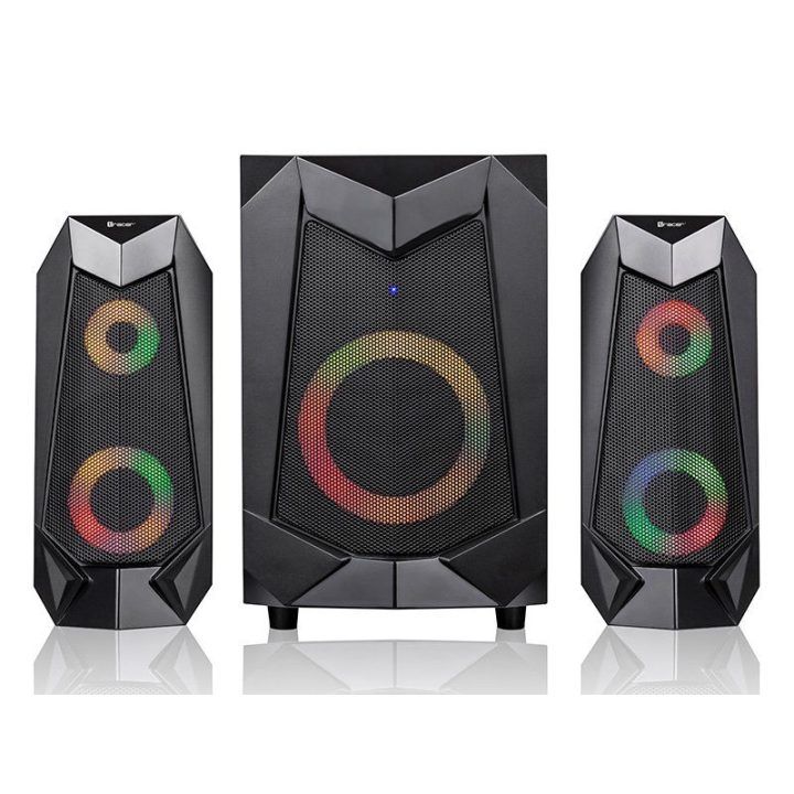 Kolonėlių sistema 2.1 su RGB apšvietimu Tracer Hi-Cube RGB Flow, 20 W