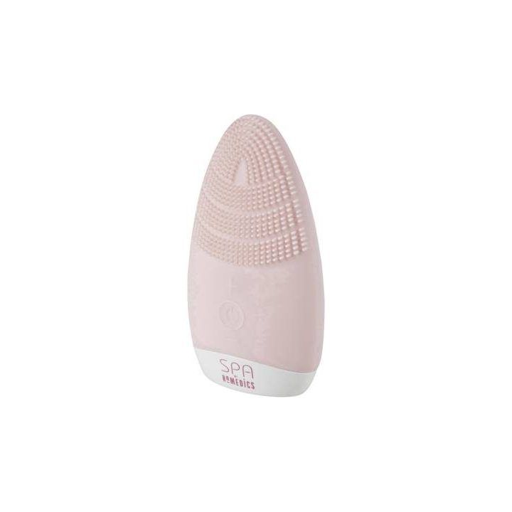 Besisukantis veido valymo šepetėlis HoMedics Blossom Mini, rožinės ir baltos spalvos