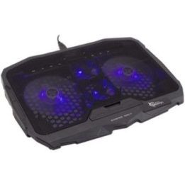 Nešiojamojo kompiuterio aušinimo stovas White Shark ICE WARRIOR GCP-25, juodas