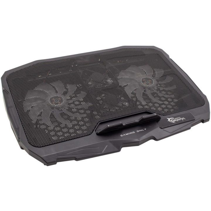 Nešiojamojo kompiuterio aušinimo stovas White Shark ICE WARRIOR GCP-25, juodas