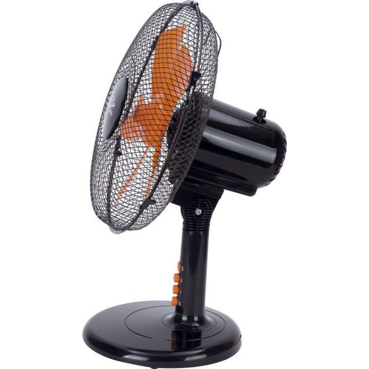 Ventiliatorius su 3 greičiais ir automatiniu pasukimu Jata VM3024, 45 W