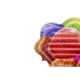 Pripučiamas vandens čiužinys ledų formos Bestway Ice-Creammat, 188 × 130 cm